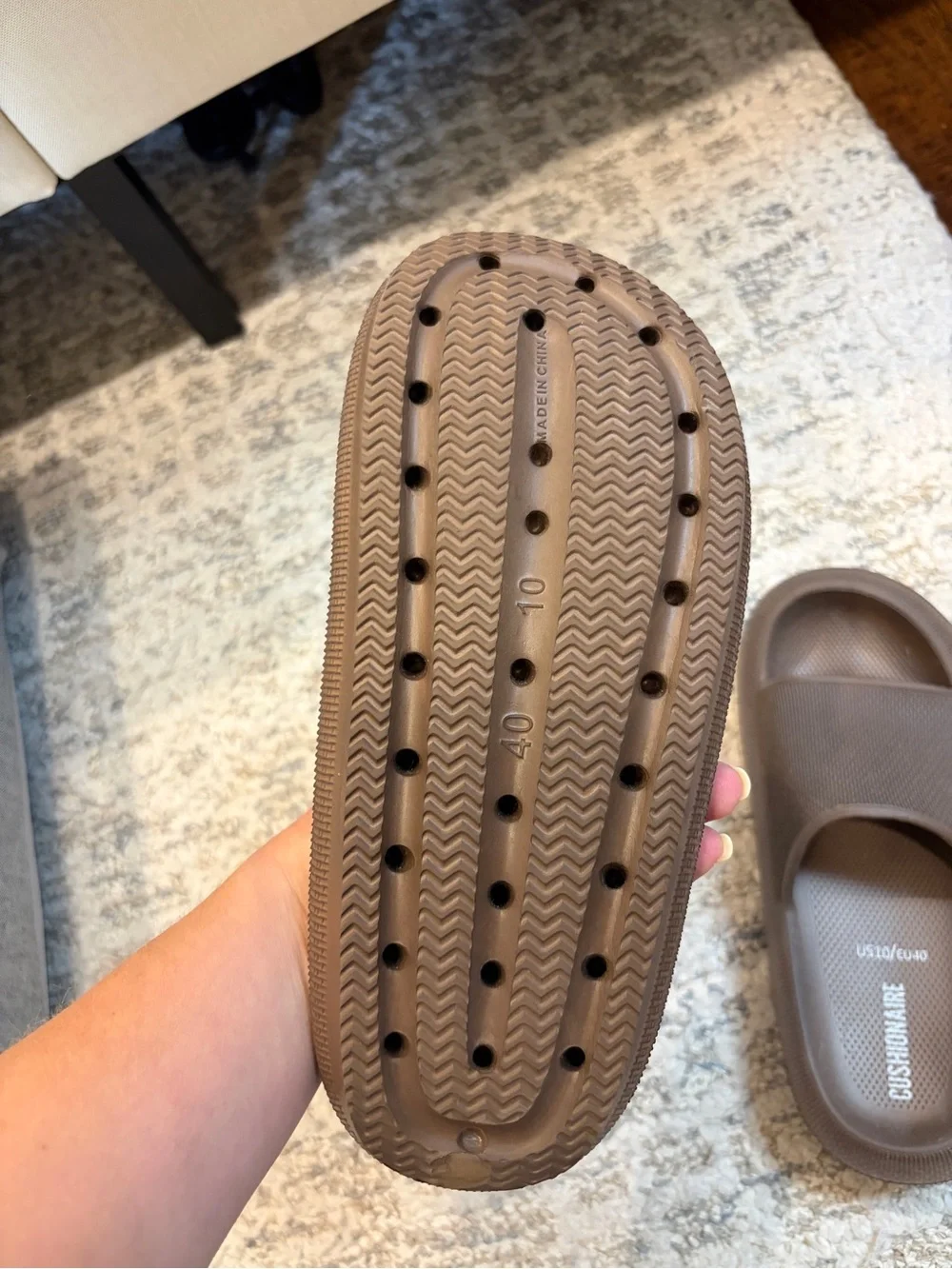 Cushionaire women brown